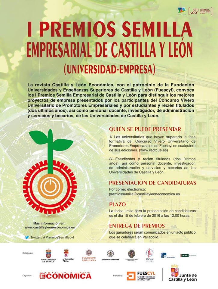 I premios semilla fuescyl 2016 cartel